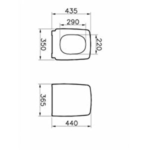Vitra Metropole Soft Klozet Kapağı 90-003-009