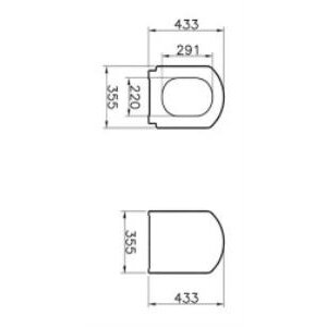 Valarte Soft Klozet Kapağı-beyaz 124-003-009