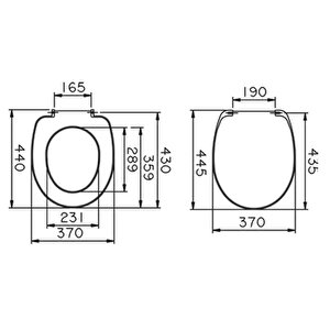 Norm Nuvoplast Klozet Kapağı 70-003-002