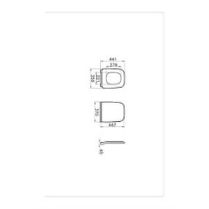 Vitra Slim Klozet Kapağı 191-003-009