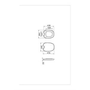 Vitra Plural Soft Klozet Kapağı Beyaz 126-003-009
