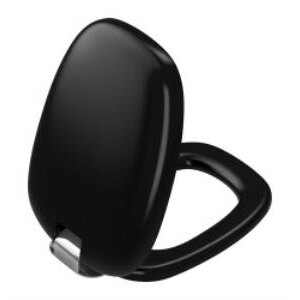 Vitra Plural Klozet Kapağı Mat Siyah Krom 126-083-009