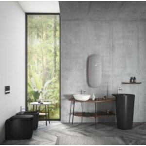 Vitra Plural Klozet Kapağı Mat Siyah Krom 126-083-009