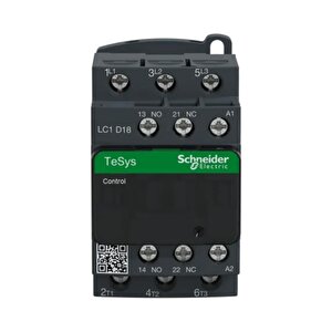 Schneider Tesys D Lc1d18m7 1na+1nk 7.5kw 3p 18a 220vac Güç Kontaktörü