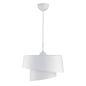 Evlight Baret Pvc Beyaz 2 Katlı Sarkıt Avize