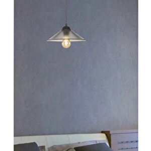 Evlight Mercan Füme Tekli Sarkıt Avize