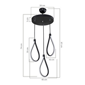 Demle 3lü Led Sarkit -  Günişiği