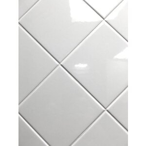 20x20 Cm Ac 26 Beyaz Renk Çini Seramik Karo