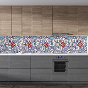 Mutfak Tezgah Arası Folyo Fayans Kaplama Folyosu Türk Seramik Karo 60x300 cm