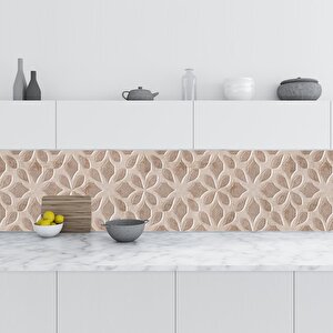 Mutfak Tezgah Arası Folyo Fayans Kaplama Folyosu Seramik Design 60x300 cm