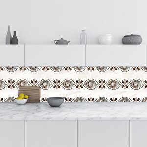 Mutfak Tezgah Arası Folyo Fayans Kaplama Folyosu Rustik Design 60x300 cm
