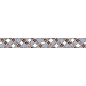 Mutfak Tezgah Arası Folyo Fayans Kaplama Folyosu Renkli Seramik Design 60x400 cm 