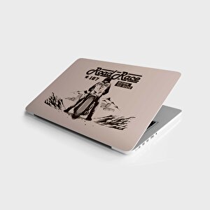 Laptop Sticker Bilgisayar Notebook Pc Kaplama Etiketi Road Race