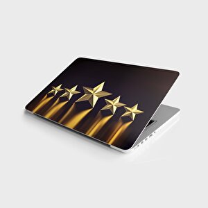 Laptop Sticker Notebook Pc Kaplama Etiketi 5 Yıldız