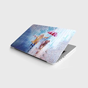 Laptop Sticker Notebook Pc Kaplama Etiketi Çocuk Ve Köpek