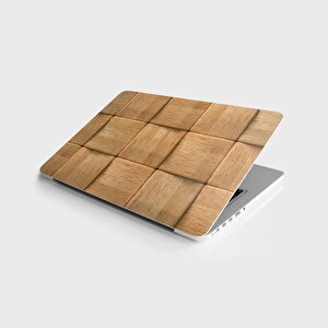 Laptop Sticker Bilgisayar Notebook Pc Kaplama Etiketi 3d Ahşap Desen