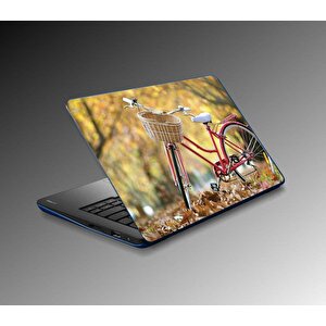Laptop Sticker Notebook Pc Kaplama Etiketi Classic Bike
