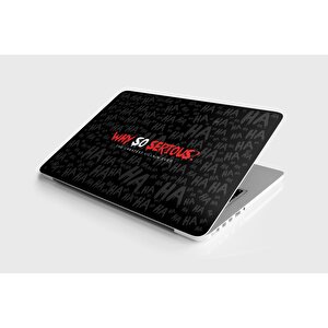 Laptop Sticker Notebook Pc Kaplama Etiketi Why So Serious