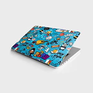 Laptop Sticker Bilgisayar Notebook Pc Kaplama Etiketi Cool Bomb