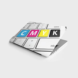 Laptop Sticker Bilgisayar Notebook Pc Kaplama Etiketi Cmyk Klavye
