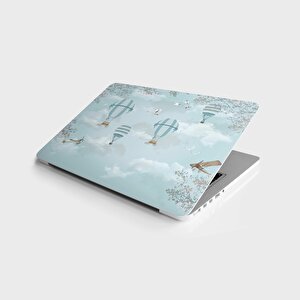 Laptop Sticker Bilgisayar Notebook Pc Kaplama Etiketi 3d Balon Kuşlar