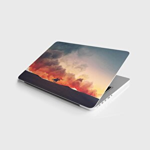 Koçtaş Laptop Sticker Notebook Pc Kaplama Etiketi Field Of Fire