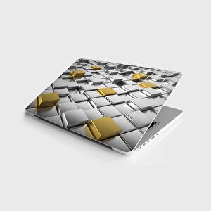 Koçtaş Laptop Sticker Notebook Pc Kaplama Etiketi Metal 3d