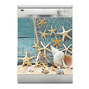 Bulaşık Makinesi Sticker Kaplama Beyaz Eşya Kaplama Starfish