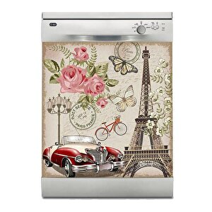 Bulaşık Makinesi Sticker Kaplama Beyaz Eşya Kaplama Paris