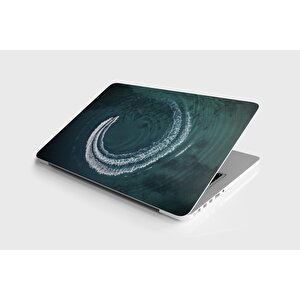 Laptop Sticker Notebook Pc Kaplama Etiketi Dalga