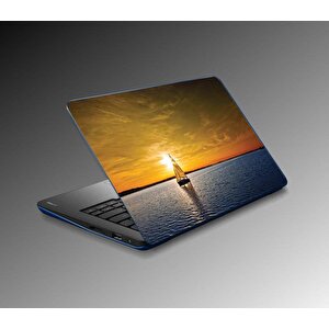 Laptop Sticker Notebook Pc Kaplama Etiketi Ocean Sunset