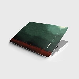 Laptop Sticker Notebook Pc Kaplama Etiketi İpteki Adam