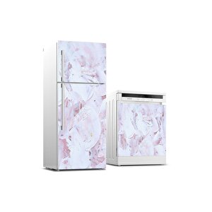 Buzdolabı Ve Bulaşık Makinası Beyaz Eşya Sticker Kaplama Fırça İzi