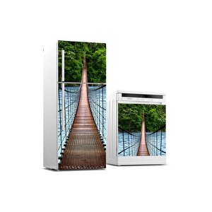Buzdolabı Ve Bulaşık Makinası Beyaz Eşya Sticker Kaplama Köprü