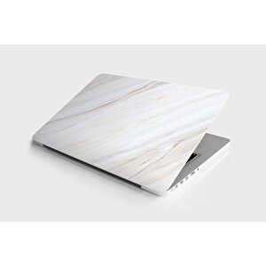 Laptop Sticker Notebook Pc Kaplama Etiketi Mermer Doku