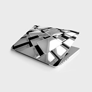 Laptop Sticker Notebook Pc Kaplama Etiketi 3d Kareler