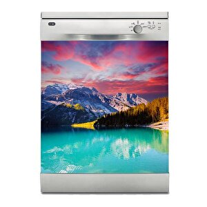 Bulaşık Makinesi Sticker Kaplama Beyaz Eşya Kaplama Oeschinensee