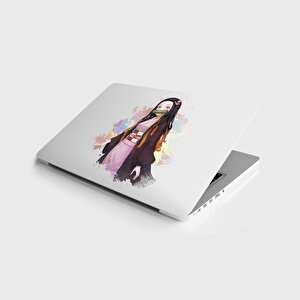 Laptop Sticker Notebook Pc Kaplama Etiketi Anime Kız