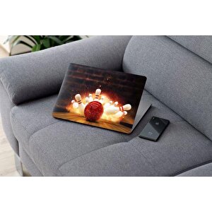 Laptop Sticker Notebook Pc Kaplama Etiketi Bowling