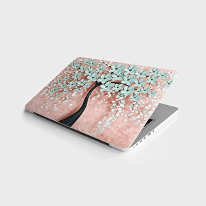 Laptop Sticker Bilgisayar Notebook Pc Kaplama Etiketi 3d Ağaç
