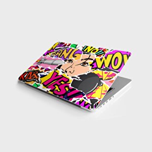 Laptop Sticker Bilgisayar Notebook Pc Kaplama Etiketi Bang Boom