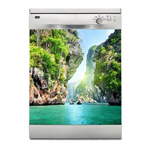 Bulaşık Makinesi Sticker Kaplama Beyaz Eşya Kaplama Krabi Tayland