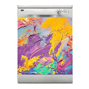 Bulaşık Makinesi Sticker Kaplama Beyaz Eşya Kaplama Fırça Darbesi