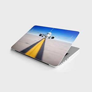 Laptop Sticker Bilgisayar Notebook Pc Kaplama Etiketi Uçak Pist