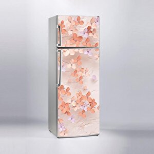 Buzdolabı Sticker Kaplama Dolap Kaplama Etiketi 3d Yapraklar