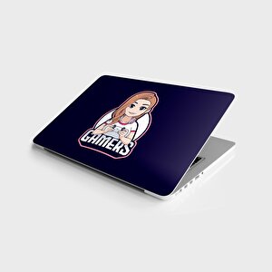 Laptop Sticker Bilgisayar Notebook Pc Kaplama Etiketi Gamers Women