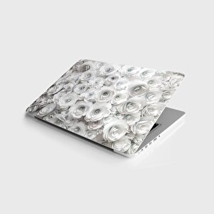 Laptop Sticker Notebook Pc Kaplama Etiketi 3d Metal Çiçek