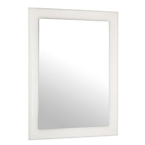 T-may Kare Beyaz Ayna 55 Cm