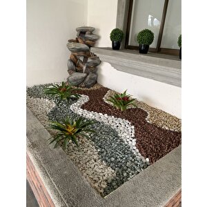 T-may Granit Taşı 15 Kg 1-2 Cm Bahçe Süsü, Ve Akvaryum Dekorasyonu Için Dere Çakılı