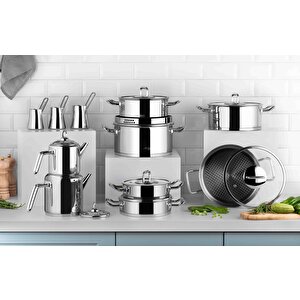 Vento Prestige 20 Parça Ideal Çeyiz Tencere Set Ar208663